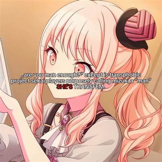 my transfem queen ^^ #mizuki #projectsekai #rant #transphobia