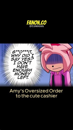 Amy Rose’s Massive Order at Jollibee | Amy's Oversized Order | Coleiosis