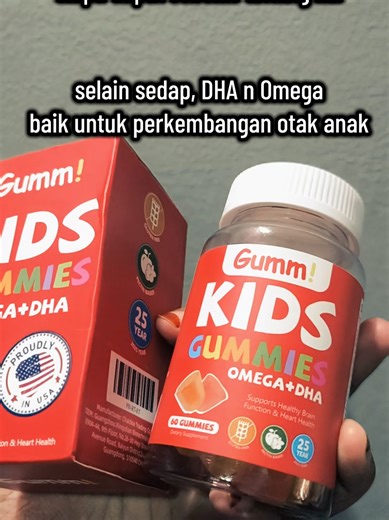 Gummy Omega Plus DHA for Kids: Brain Development Benefits