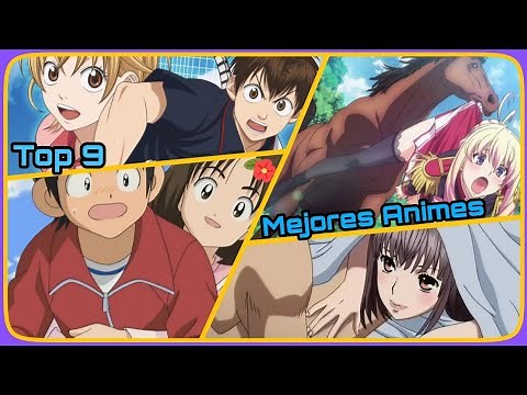⛔ 9 MEJORES Animes de DEPORTES y ROMANCE Que EXISTEN Hasta el Momento y Que No Te Lo Puedes PERDER 🚷