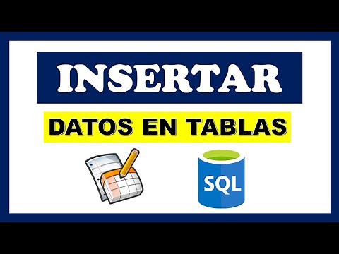 ✔️ Insertar Datos en TABLAS en SQL SERVER (INSERT) 🥇