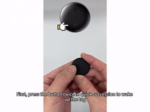 Air Tracker Tags-2 Pack | Smart Tracker Works with Apple Find My App(iOS Only), Smart Tag for Keys/Wallet/Luggage/Satchel/Suitcase/Backpack, Replaceable Battery