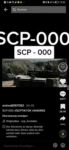 SCP (@scp173.scp)’s videos with Originalton - SCP