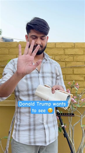 Ram Ji, Donald Trump wants to know what i am holding in my hand. It’s a painting of shree ram