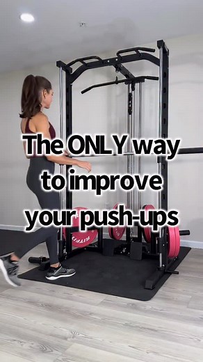 Push-ups are one of the best functional exercises you can do anywhere, no equipment required. They’re also challenging for most people! The only real hack to getting better at them is consistency. If you’re just starting out, try using an elevated surface to reduce the load or loop a mini band above your elbows for extra assistance. As you build strength, lower the elevation. Chest-press variations can also help build the strength you need for push-ups. I program tons of effective and fun push-u