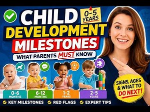 Child Development Milestones Explained (0–5 Years) | What Parents MUST Know in 2026