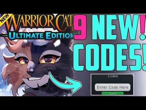 ❄️WINTER UPDATE❄️ROBLOX WARRIOR CATS CODES 2025 - WARRIOR CATS ULTIMATE EDITION CODES - WCUE CODE