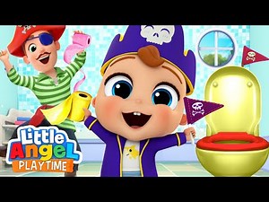 The Potty Captain | Fun Sing Along Songs by Little Angel Playtime