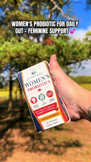 A simple addition to my daily routine 💕 These women’s probiotics include probiotics, prebiotics, cranberry, and D-mannose in an easy-to-take capsule. If you’re looking for a convenient women’s wellness supplement, this one is worth checking out! ✨ #TikTokShop #WomensWellness #Probiotics #TikTokMadeMeBuyIt #wellnessfinds