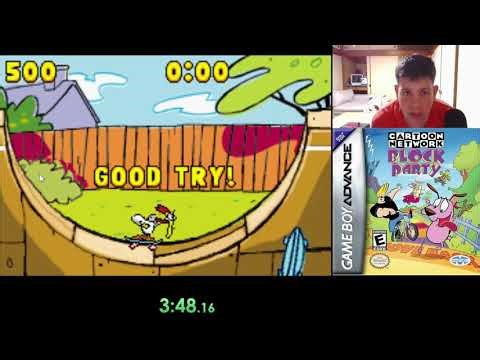 (GBA) Cartoon Network Block Party - Extreme cul de sac Any% - Speedrun in 5:00 PB (Chicken)