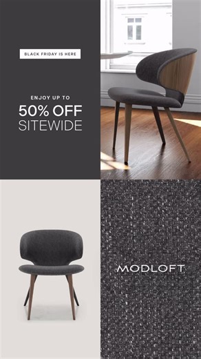 Black Friday begins now. Our biggest sale of the year is officially live—your moment to bring home the designs you’ve been waiting for. Shop the event of the season. | Modloft