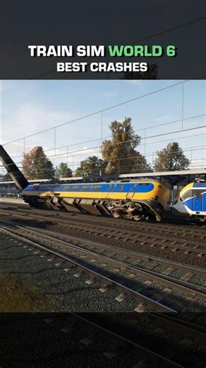 Train Sim World 6 Crashes - Ultimate Chaos & Flying Trains | Part 11