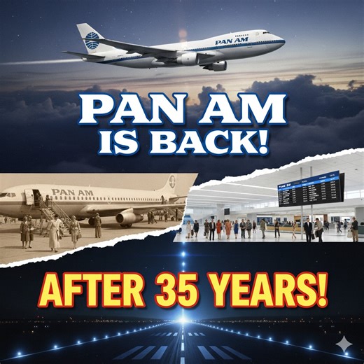 🚨 History takes flight again! 🛫 Pan Am is BACK after 35 YEARS! The airline that defined global travel returns to the skies. ✈️✨ Book your next adventure with up to 40% OFF on flights. 📲 Visit: CheapFareGuru.com | Book Now #PanAmReturns #CheapFlights #TravelDeals #AviationNews | CheapFareGuru