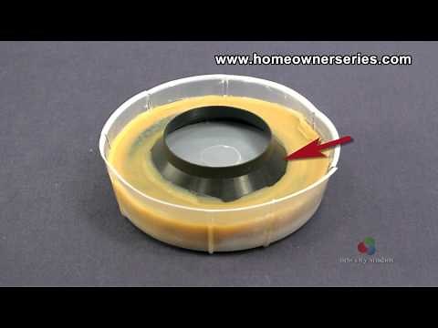 How to Fix a Toilet - Parts - Wax Ring