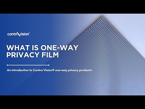 What Is One-Way Privacy Window Film? | Mirror, Frosted & Perforated Options Explained
