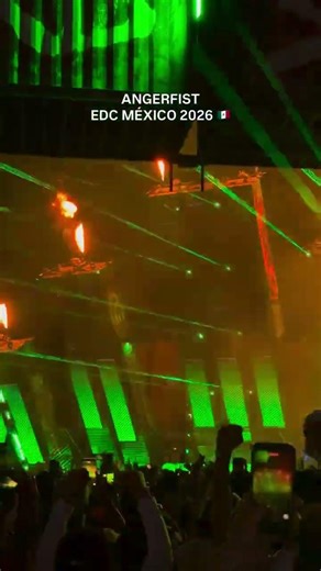 Angerfist Destroyed EDC Mexico 💀 Insane Drop! #angerfist #harddance #edcmexico #edccommunity #edm