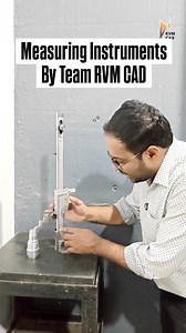 205K views · 10K reactions | Precision engineering starts with the right tools! ✨ Vernier Caliper : For internal, external & depth measurements Micrometer : For ultra-fine accuracy Height Gauge : For vertical dimensions & marking Dial Test Indicator ⚙️: For alignment & micron-level inspection Yeh hi hain wo instruments jo banate hain measurements bilkul perfect! #MeasureToPerfection #RVMCAD | RVM CAD | Facebook