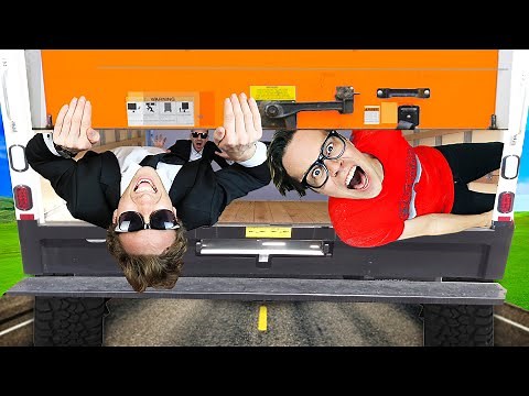 Trapped In Moving Truck For 24 Hours Challenge (Found Clues of Secret Date with Viral Life Hacks)