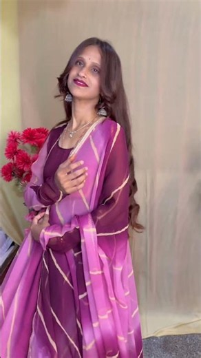 Turned a Saree into a Stunning Anarkali Suit #100DaysChallenge #SareeTransformation