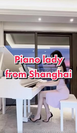 Piano lady from Shanghai City China. #china #chinagirl #chinesegirl #chinesegirls #chinesegirlfriend #chineselady#chineseladies#chinesewoman#chinesewomen#chinesebeauty#chinesebeauties