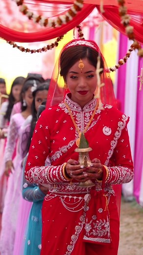 Stunning South Asian Bride in Traditional Attire