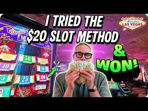 I WON the $20 Slot Method in Las Vegas