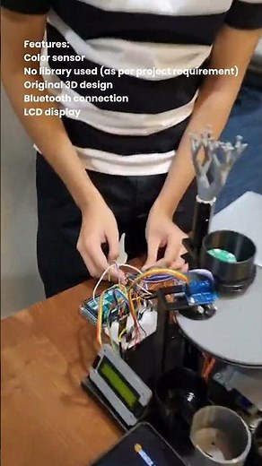 ROBOT sorts POKER CHIP