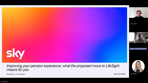 The Sky Pension Plan's proposed move to LifeSight