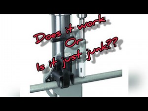 harbor freight pipe/ tubing notcher; how to use and review!