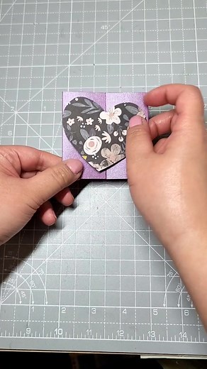 如何制作带磁铁的心锁卡片