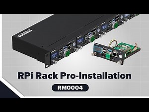 How to Install UCTRONICS Raspberry Pi Rack Pro More Easily and Correctly