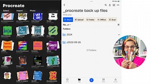 Be Sure to Back Up Your Procreate Files