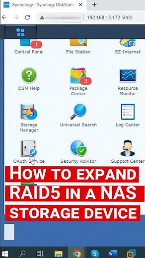 How to add a new drive and expand an existing RAID array without losing data #shorts #short