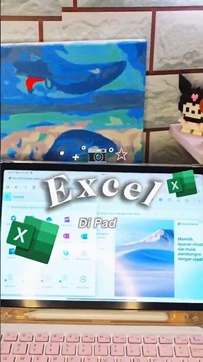 Cara Membuka Microsoft Excel Di Pad Tab Android Laptop💻 | #fyp #microsoft #excel #redmipadse #viral