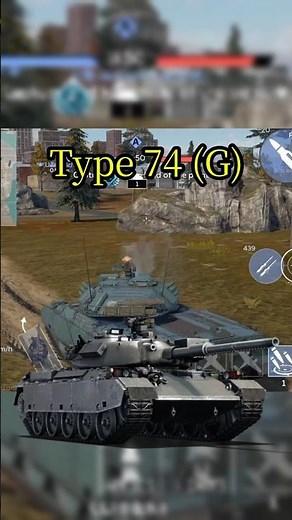 Type 74 G Tank Gameplay #warthunder #shorts