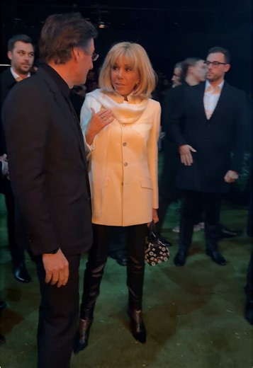 Brigitte Macron's Chic Style at Paris Fashion Week
