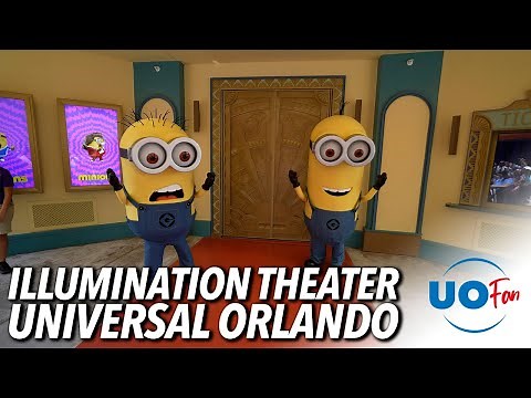 Illumination Theater Meet and Greet with Minions and Sing Characters