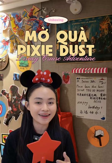 Lên Disney Cruise Adventure rồi thì đúng là chuyện gì cũng có thể xảy ra 💖✨ không tham gia pixie dust nhưng ngày nào về phòng cũng có điều bất ngờ 🎀 #DisneyCruiseAdventure #DisneyCruise #LearnOnTikTok