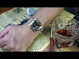 ADDIESDIVE Vintage GMT Quartz Watch AD2050 Review