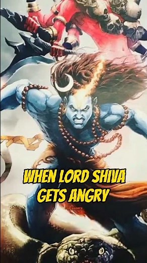 When Lord Shiva Gets Angry 🕉️🔱 The World Of God