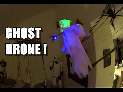 HALLOWEEN GHOST DRONE - Full Review - [Unbox, Inspection, Setup, Flight/Crash Test]