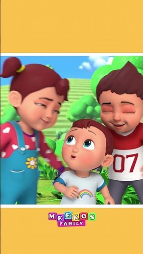 123 Numbers Song With Baby Meeko #nurseryrhymes #kidssong #shorts #hooplakidz