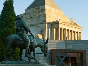 Shrine of Remembrance, Attraction, Melbourne, Victoria, Australia