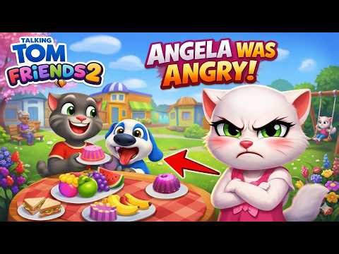 Angela Was Angry in Talking Tom Friends 2 | Funny Gameplay 2026