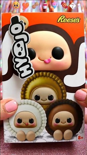 ASMR UNBOXING Hyojo Reese's Blind Box Review❤️#shorts #asmr #hyojo #blindbox #trending #cute #fyp