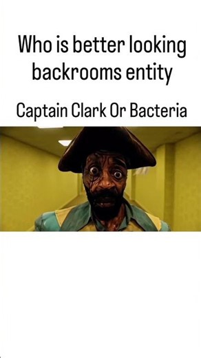 Backrooms // Captain Clark vs Bacteria #backrooms #captain #clark #captainclark #bacteria #fypage