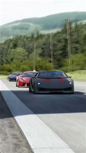 Kawasaki Ninja ZX-14R vs Hypercars #shorts #kawasaki #kawasakininja #superbike #supercars #bike #car