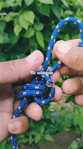 solid sliding loop knot