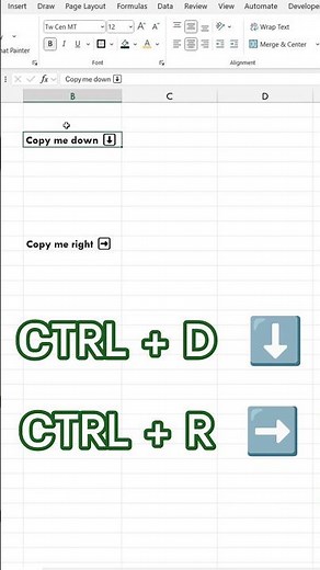 The Fastest Way to Fill Excel Cells #exceltips #hack