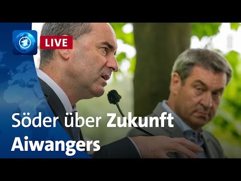 Bayerns Ministerpräsident Söder gibt Pressekonferenz zur Zukunft von Vize-Regierungschef Aiwanger